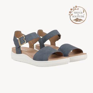 Dr Scholls Short WOmen's Time Off Sky Sandals - Like New Condition - Size: 9